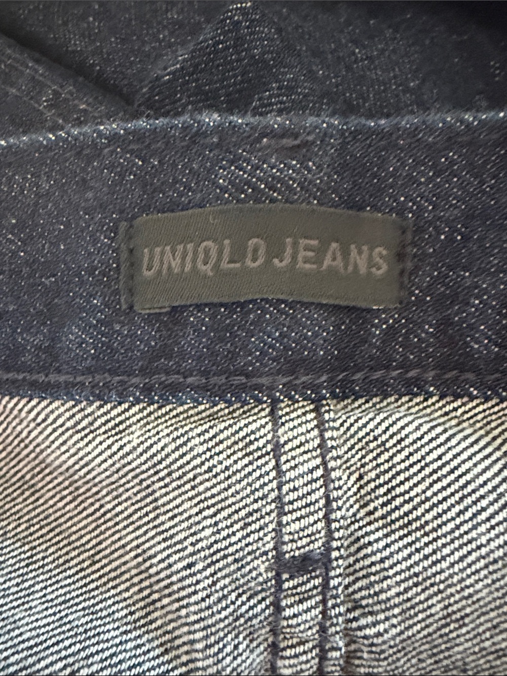 Uniqlo Wide Straight Jeans (Longer) Dark Wash size 32 - Picture 4 of 5